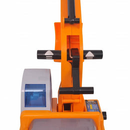 100089 vidaXL Aufsitzbagger Kunststoff Gelb