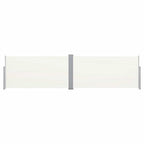 Ausziehbare Seitenmarkise 160x600 cm Creme