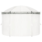 Gartenpavillon Cremeweiß 530x350x265 cm