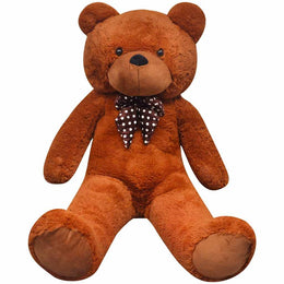 vidaXL Teddybär Kuscheltier Plüsch Braun 242 cm