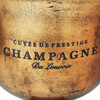 Champagner-Kühler Pokal Kupfer Braun