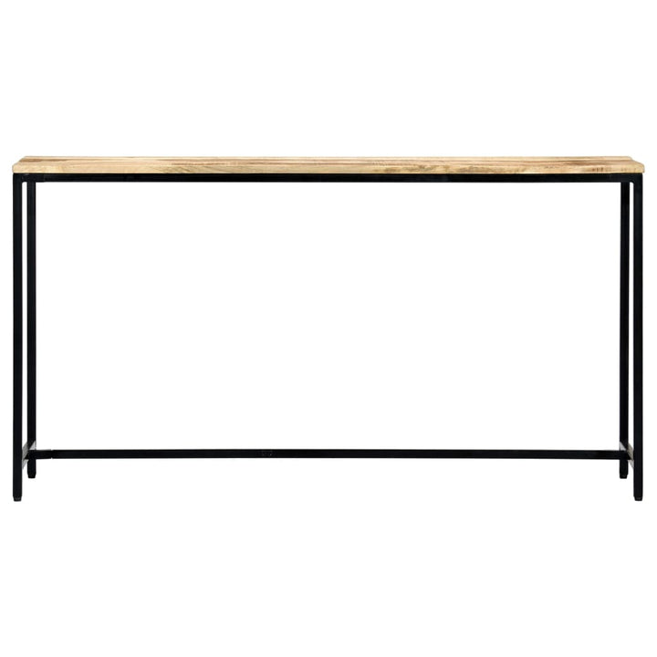 Konsolentisch 140 x 35 x 76 cm Massivholz Mango