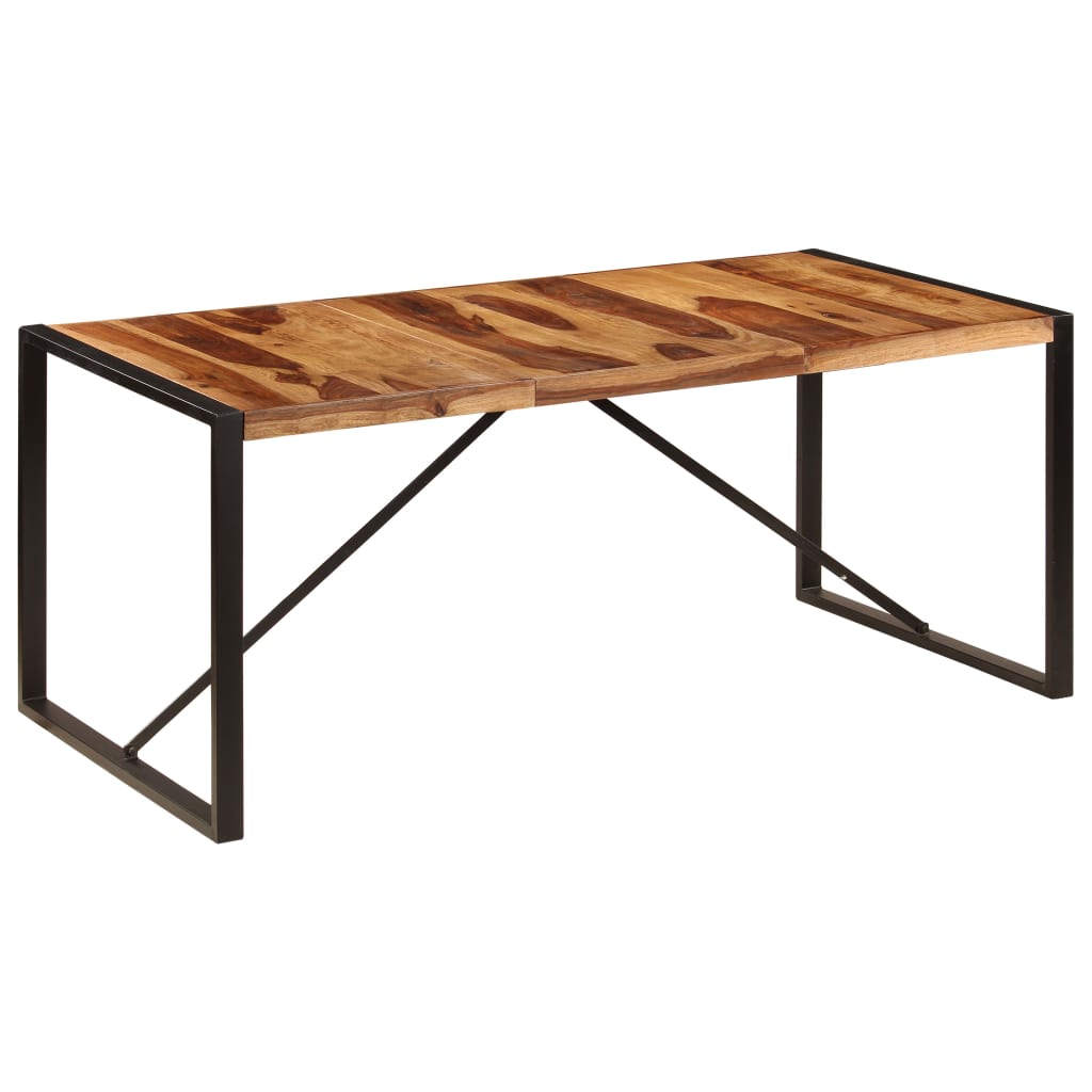 Esstisch 180 x 90 x 75 cm Massivholz Akazie