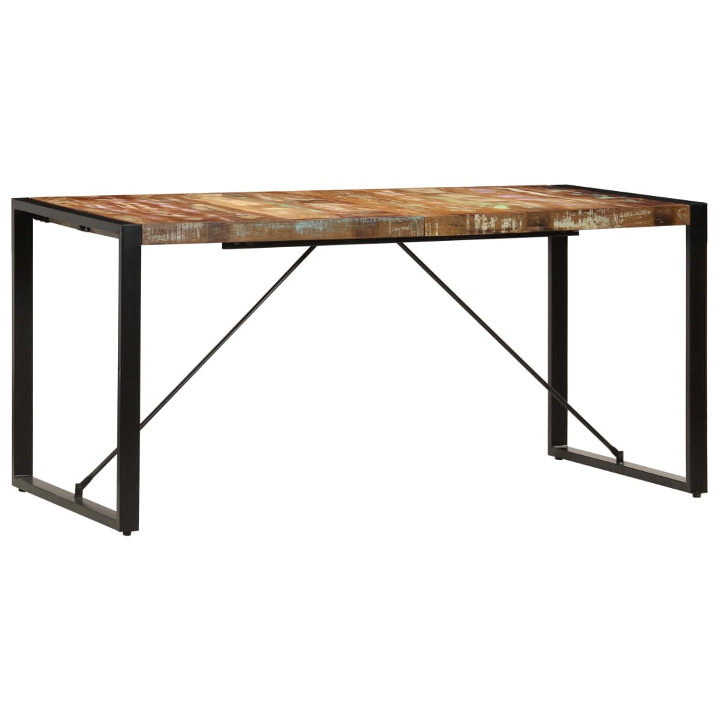 Esstisch 160x80x75 cm Altholz Massiv