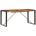 Esstisch 160x80x75 cm Massivholz Akazie