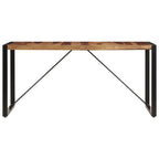 Esstisch 140 x 70 x 75 cm Massivholz Akazie