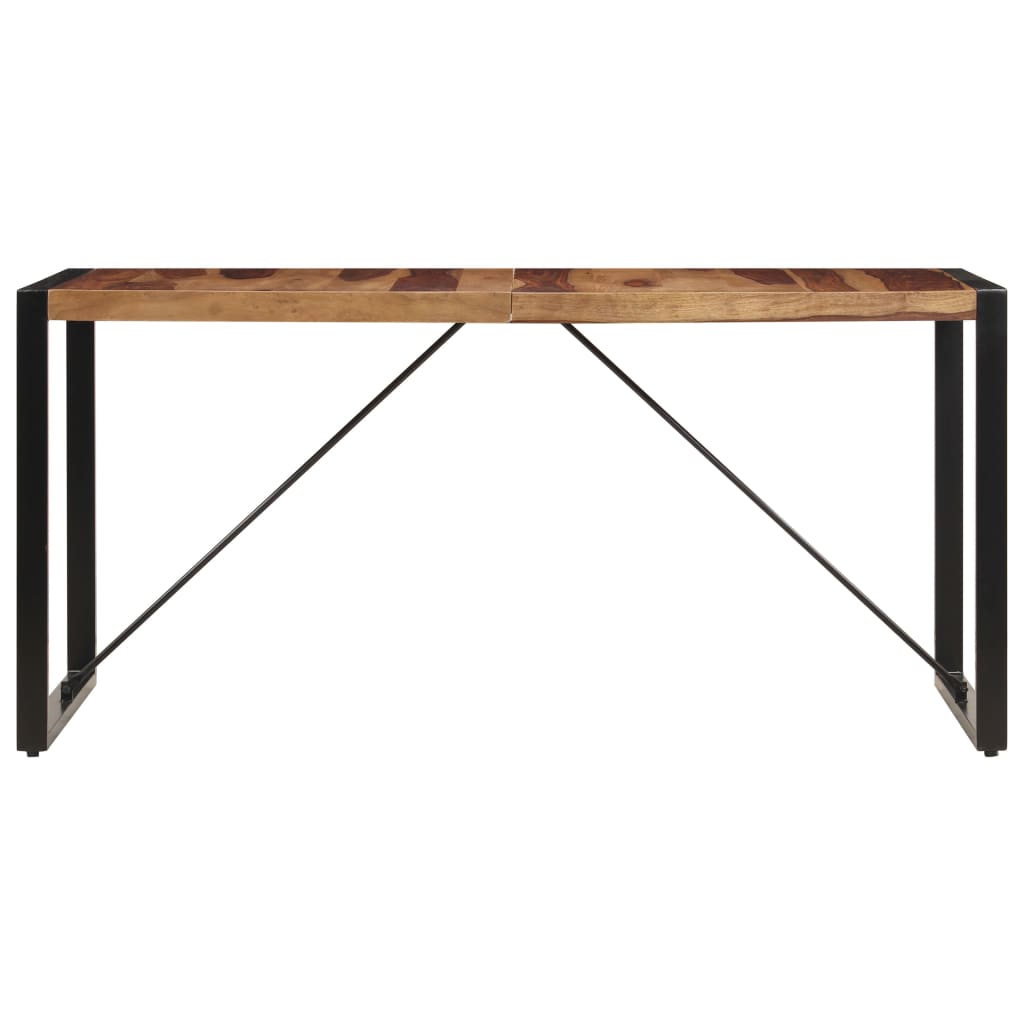 Esstisch 140 x 70 x 75 cm Massivholz Akazie