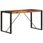 Esstisch 140 x 70 x 75 cm Massivholz Akazie