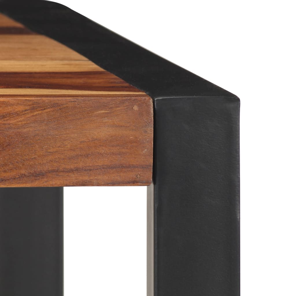 Esstisch 120 x 60 x 76 cm Massivholz Akazie