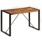 Esstisch 120 x 60 x 76 cm Massivholz Akazie
