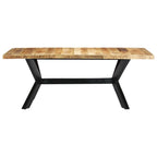 Esstisch 200×100×75 cm Massivholz Mango