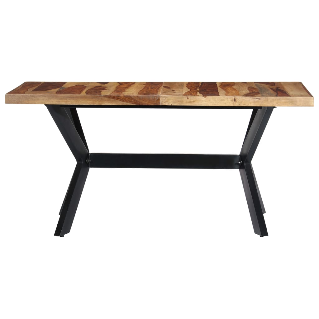 Esstisch 140x70x75 cm Massivholz Akazie
