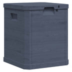 Garten-Aufbewahrungsbox 90 L Anthrazit