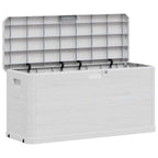 Garten-Aufbewahrungsbox 280 L Hellgrau