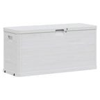Garten-Aufbewahrungsbox 280 L Hellgrau