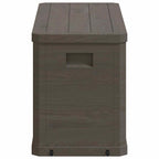 Garten-Aufbewahrungsbox 280 L Braun