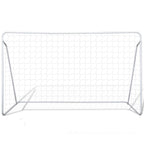 Fußball-Tornetze 2 Stück 240 x 90 x 150 cm Stahl