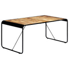 Esstisch 180x90x76 cm Raues Mangoholz