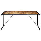 Esstisch 180x90x76 cm Raues Mangoholz