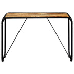 Esstisch 118×60×76 cm Raues Massivholz Mango