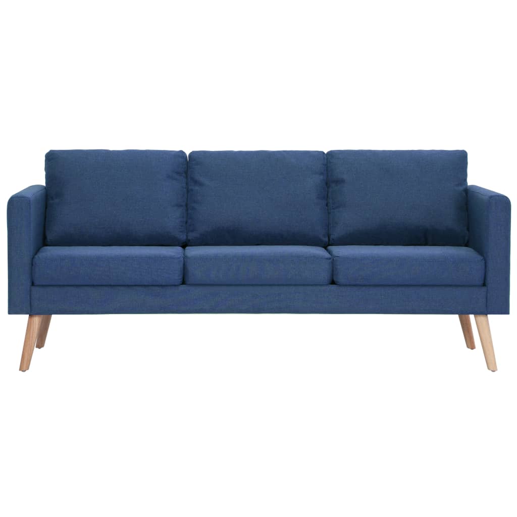 3-Sitzer-Sofa Stoff Blau