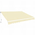 Gelenkarmmarkise 600 cm Cremeweiß