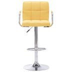 Barhocker Gelb Stoff