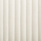 Esszimmerstühle 2 Stk. Creme Stoff