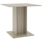 Esstisch Sonoma-Eiche 80x80x75 cm Holzwerkstoff