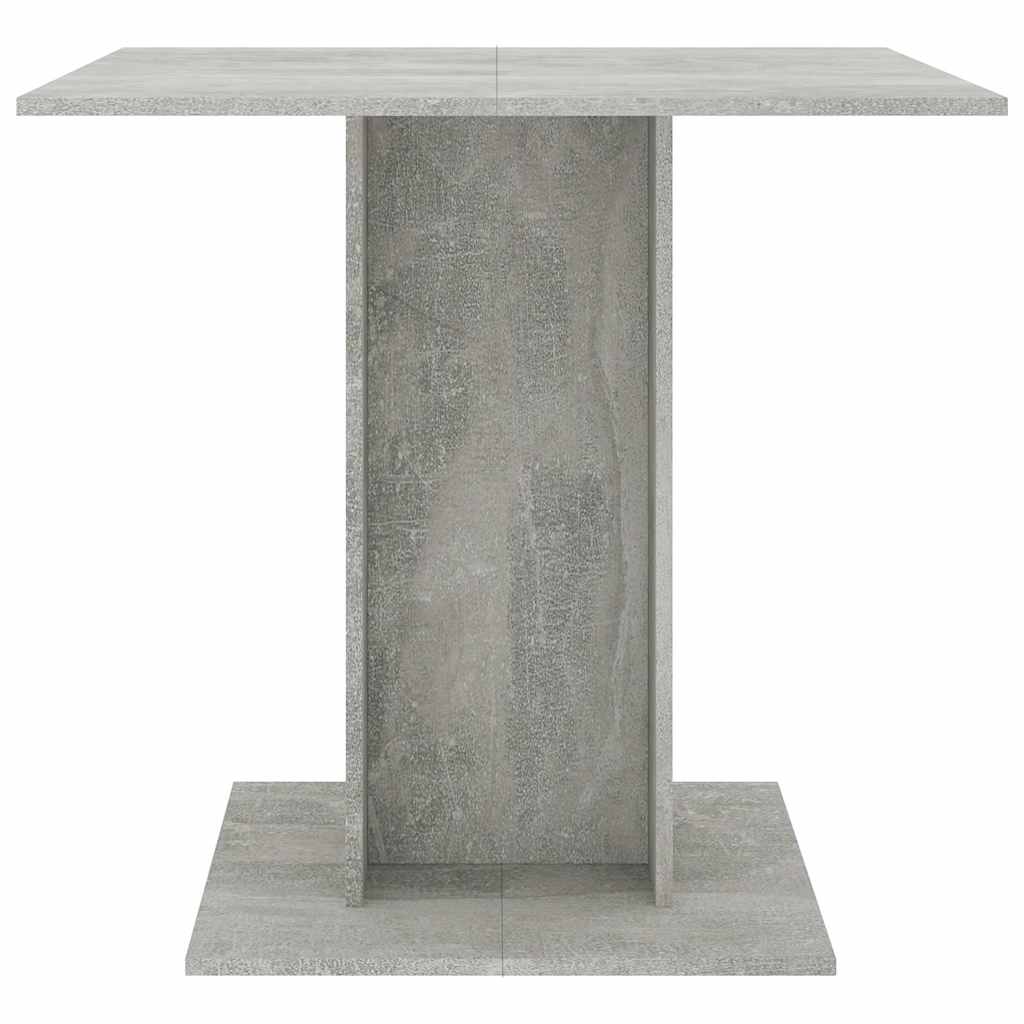 Esstisch Betongrau 80x80x75 cm Holzwerkstoff