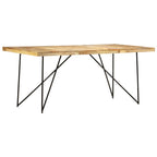 Esstisch 180×90×76 cm Mango Massivholz