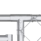 Outdoor-Hundezwinger mit Überdachung 760x190x225 cm