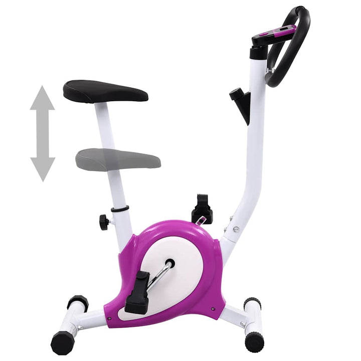 Heimtrainer mit Riemenantrieb Lila