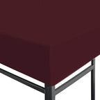 Pavillondach 310 g / m² 3x3 m Weinrot