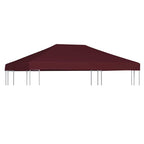 Pavillondach 310 g / m² 3x4 m Weinrot