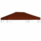 Pavillondach 310 g / m² 3x4 m Terrakotta