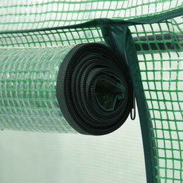 vidaXL Gewächshaus mit Reißverschluss-Tür 200 x 80 x 170 cm