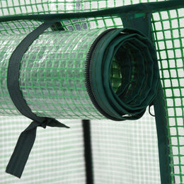 vidaXL 3-stufiges Mini-Gewächshaus 69 x 49 x 125 cm