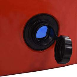 vidaXL Hundepool Faltbar Rot 120 x 30 cm PVC