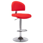 Barhocker Rot Kunstleder