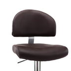 Barhocker Braun Kunstleder