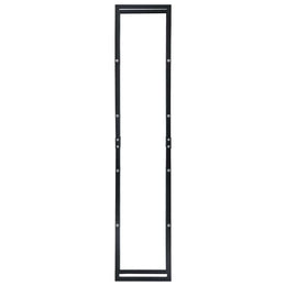 vidaXL Brennholzregal Schwarz 40×25×200 cm Stahl