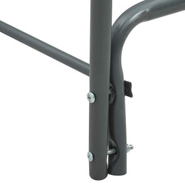 vidaXL Brennholzregal Anthrazit 360×35×120 cm Stahl