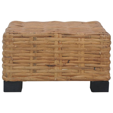 Couchtisch 47x47x28 cm Rattan Natur