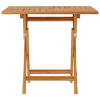 Gartentisch Klappbar 85x85x76 cm Teak Massivholz