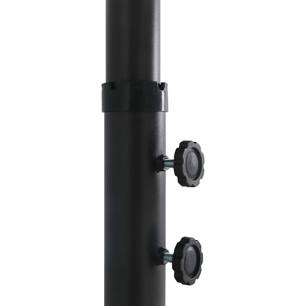 Sonnenschirm mit Aluminium-Mast 460x270 cm Blau