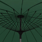 Sonnenschirm mit Aluminium-Mast 270 cm Grün