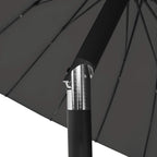 Sonnenschirm mit Aluminium-Mast 270 cm Anthrazit