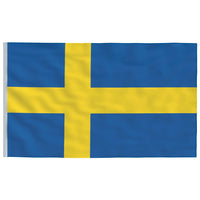 Flagge Schwedens 90 x 150 cm