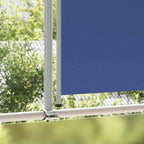 Ausziehbare Seitenmarkise 140 x 300 cm Blau